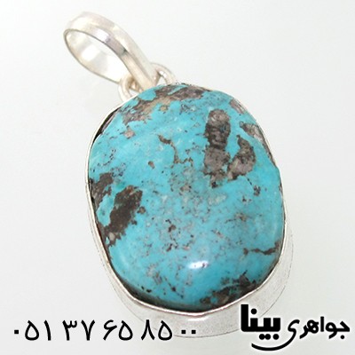 گردنبند فیروزه نیشابوری مرغوب و درشت _کد:7691
