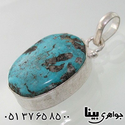 گردنبند فیروزه نیشابوری مرغوب و درشت _کد:7691