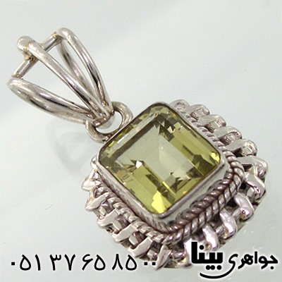 گردنبند سیترین زنانه درشت _کد:7704