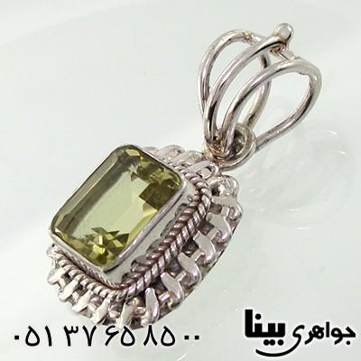گردنبند سیترین زنانه درشت _کد:7704