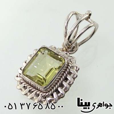 گردنبند سیترین زنانه درشت _کد:7704