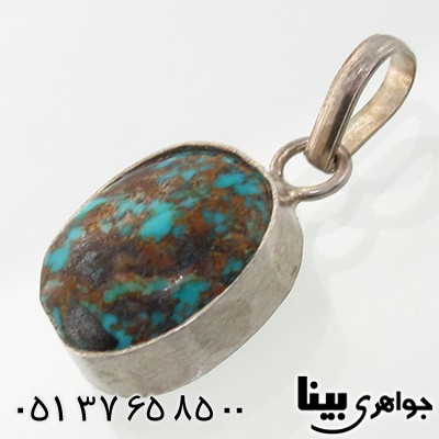 گردنبند فیروزه نیشابوری  طرح قدیمی _کد:7708