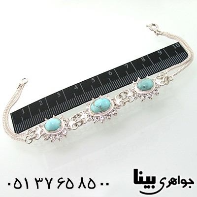 دستبند فیروزه نیشابوری جدید _کد:7712