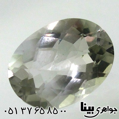 نگین انگشتر آمتیست سبز تراش برلیانی _کد:7719