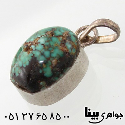 گردنبند فیروزه نیشابوری طرح قدیمی _کد:7725
