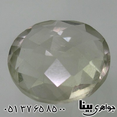 نگین انگشتر آمتیست سبز تراش ترکیبی _کد:7726