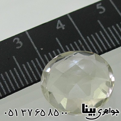 نگین انگشتر آمتیست سبز تراش ترکیبی _کد:7726