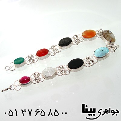 دستبند چند جواهر زنانه مدل سلجوقی _کد:7728
