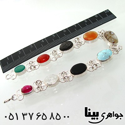 دستبند چند جواهر زنانه مدل سلجوقی _کد:7728