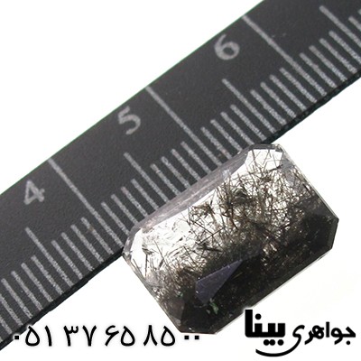 نگین انگشتر کوارتز مودار مستطیلی _کد:7730
