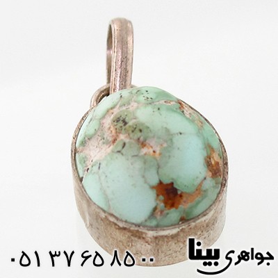گردنبند فیروزه نیشابوری قدیمی _کد:7748