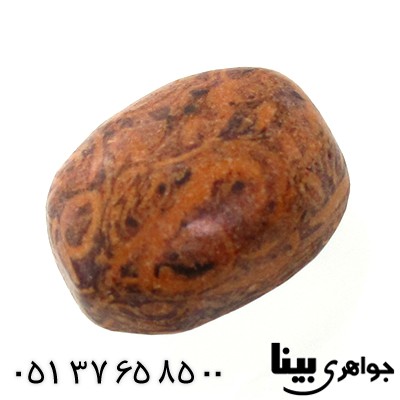 نگین انگشتر جاسپر با نقش چوب پنبه _کد:7758