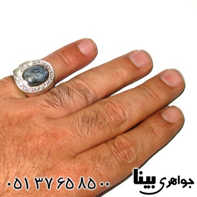 انگشتر یاقوت استار درشت و سنگین _کد:7783