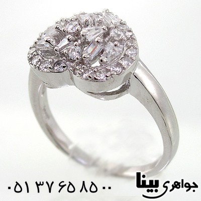 انگشتر اتمی سوئیسی مدل قلب _کد:7785