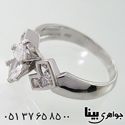 انگشتر اتمی سوئیسی زنانه مدل پرنسس _کد:7790