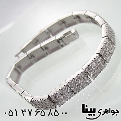 دستبند سوئیسی زنانه درشت رادیوم لوکس _کد:7809