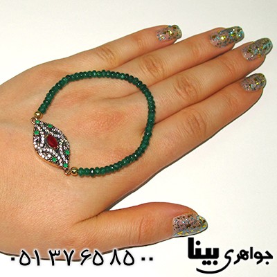 دستبند جید عثمانی زنانه خاتون _کد:7815