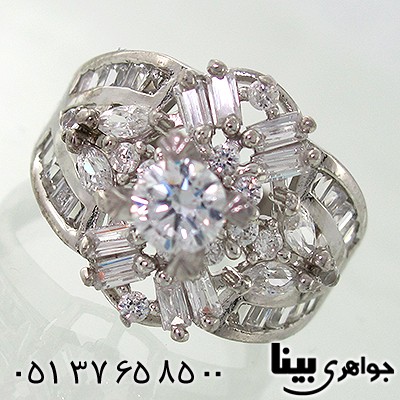 انگشتر اتمی سوئیسی زنانه مدل آنیکا _کد:7834