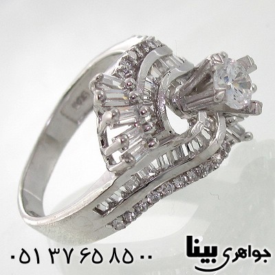 انگشتر اتمی سوئیسی زنانه مدل شهره _کد:7858
