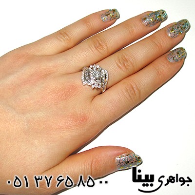 انگشتر اتمی سوئیسی زنانه مدل شهره _کد:7858