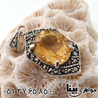 گردنبند سیترین زنانه مارکازیت هانگ _کد:7895