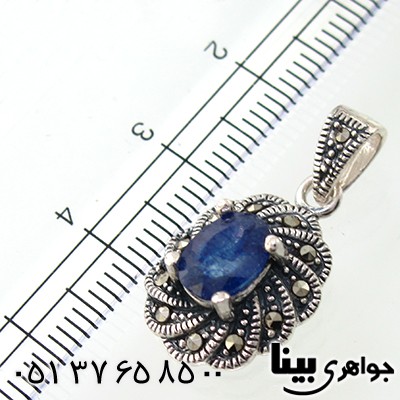 گردنبند یاقوت کبود زنانه مارکازیت هانگ _کد:7908