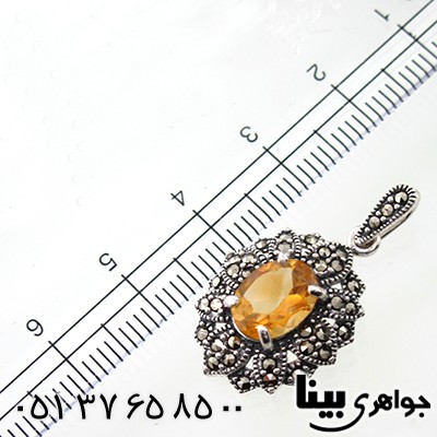 گردنبند سیترین زنانه مارکازیت هانگ _کد:7915