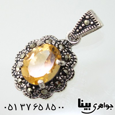 گردنبند سیترین زنانه مارکازیت هانگ _کد:7917