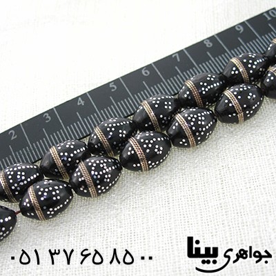 تسبیح کشکول (کوک) 33 دانه ای درشت نقره کوب مرغوب _کد:8005
