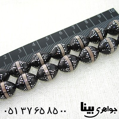 تسبیح کشکول (کوک) 33 دانه ای درشت نقره کاری مرغوب و درجه یک _کد:8007