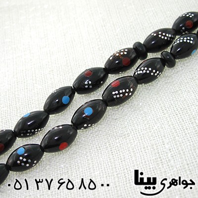 تسبیح یسر 33 دانه ای نقره کوب _کد:8030