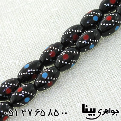 تسبیح یسر 33 دانه ای نقره کوب _کد:8035