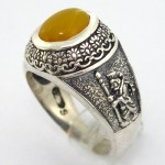 مردانه سرباز هخامنشی و جام _کد:8073