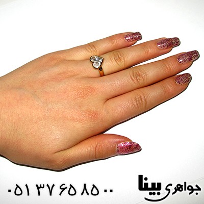 انگشتر سوئیسی زنانه مانی مدل قلب _کد:8085