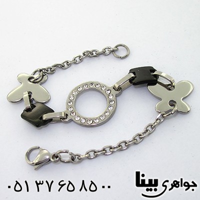دستبند زنانه طرح پروانه _کد:8142
