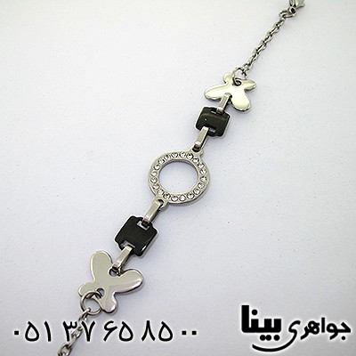 دستبند زنانه طرح پروانه _کد:8142