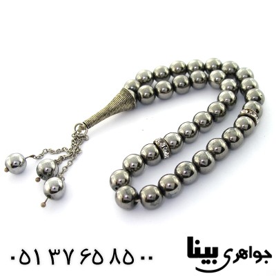 تسبیح حدید 33 دانه ای درجه یک مصری _کد:8147