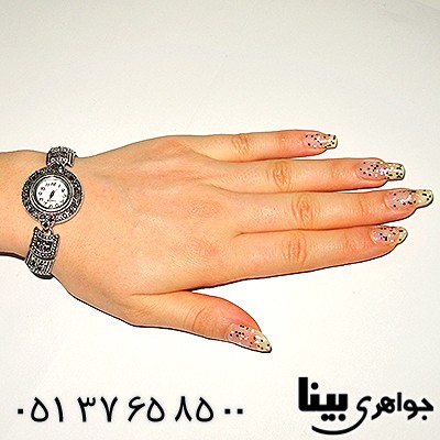 ساعت حدید زنانه طرح مارکازیت درشت _کد:8152