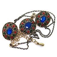 سرویس نگین آبی عثمانی 