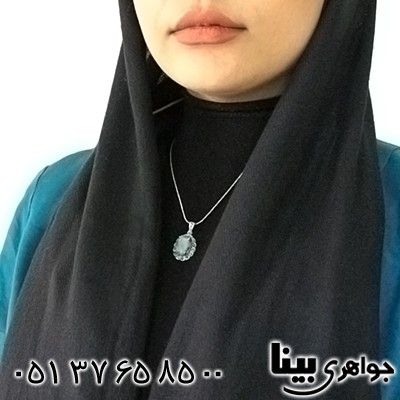 گردنبند زمرد زنانه مارکازیت هانگ _کد:8201