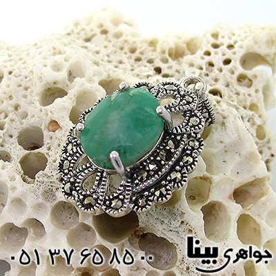 گردنبند زمرد زنانه مارکازیت هانگ _کد:8220