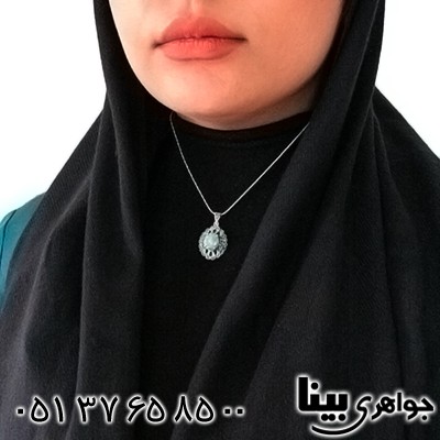 گردنبند زمرد زنانه مارکازیت هانگ _کد:8220