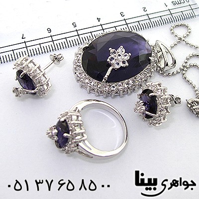 سرویس طرح آمتیست زنانه درشت _کد:8221