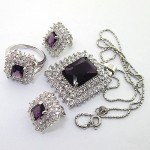 طرح آمتیست زنانه درشت شکیل _کد:8235