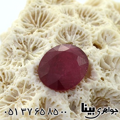 نگین انگشتر یاقوت سرخ آفریقایی خوشرنگ _کد:8275