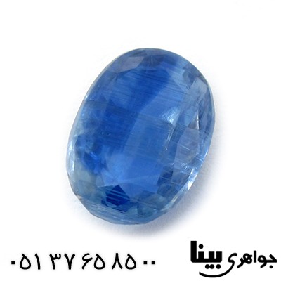 نگین انگشتر یاقوت کبود آفریقایی زلال و خوشرنگ _کد:8283