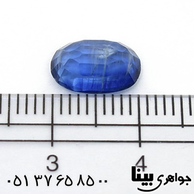 نگین انگشتر یاقوت کبود آفریقایی زلال و خوشرنگ _کد:8283