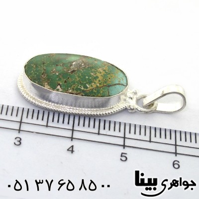 گردنبند فیروزه نیشابوری اصیل مناسب سنگ درمانی _کد:8294