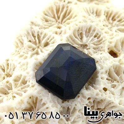 نگین انگشتر یاقوت کبود خوشرنگ و چشمگیر _کد:8298