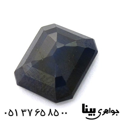 نگین انگشتر یاقوت کبود خوشرنگ و چشمگیر _کد:8298